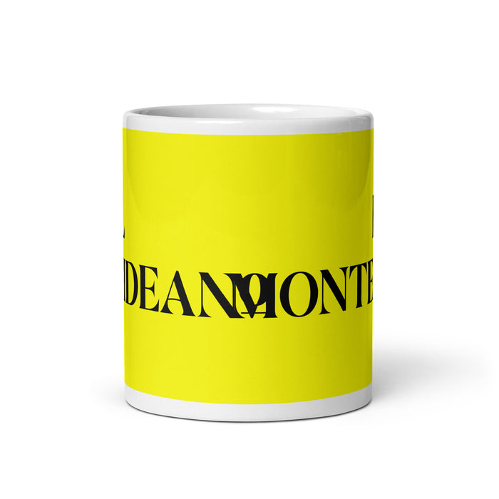 El Montevideano The Montevideo Resident Funny Home Office Work Coffee Mug Mexican Spanish Pride Gift White Glossy Cup Yellow Card Mug