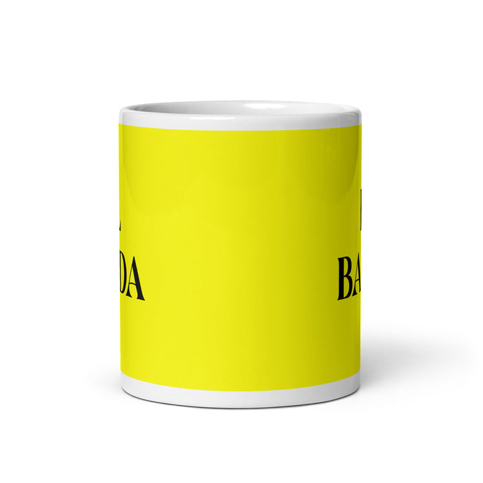 El Banda The Crew Funny Home Office Work Coffee Mug Mexican Spanish Pride Gift White Glossy Cup Yellow Card Mug