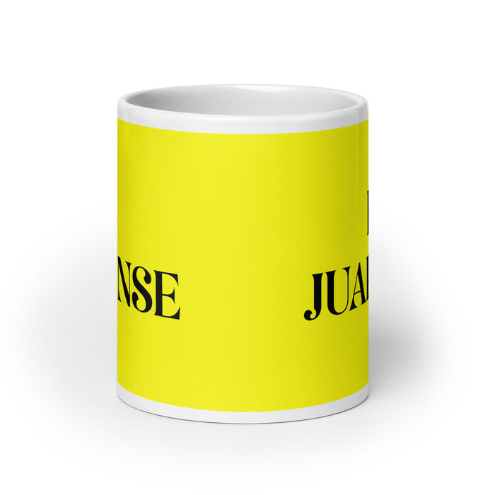 El Juarense The Juárez Resident Funny Home Office Work Coffee Mug Mexican Spanish Pride Gift White Glossy Cup Yellow Card Mug