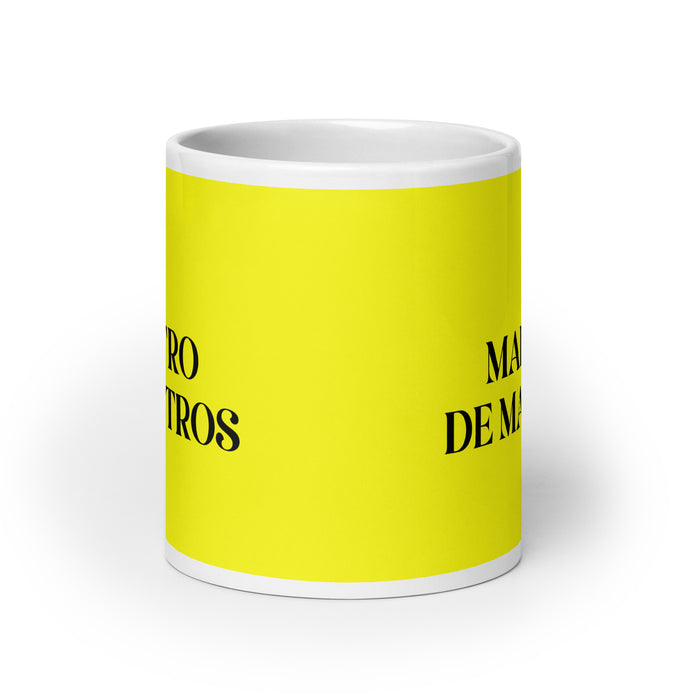 El Incansable The Tireless One Funny Home Office Work Coffee Mug Mexican Spanish Pride Gift White Glossy Cup Yellow Card Mug