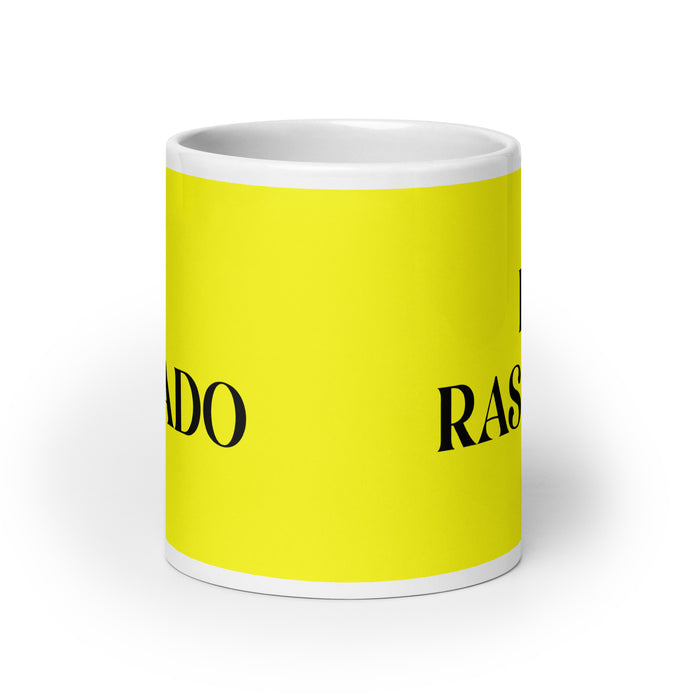 El Rascado The Lazy One Funny Home Office Work Coffee Mug Mexican Spanish Pride Gift White Glossy Cup Yellow Card Mug