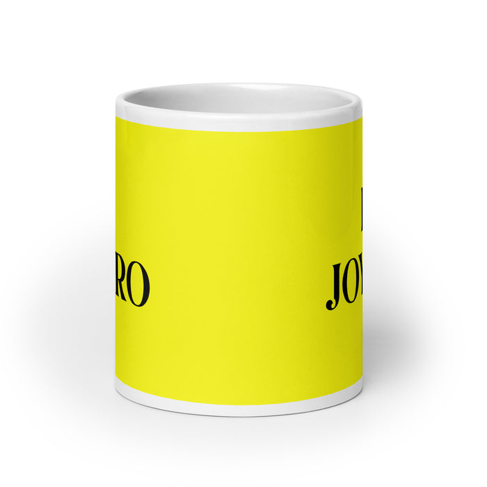 El Joyero The Jeweler Funny Home Office Work Coffee Mug Mexican Spanish Pride Gift White Glossy Cup Yellow Card Mug