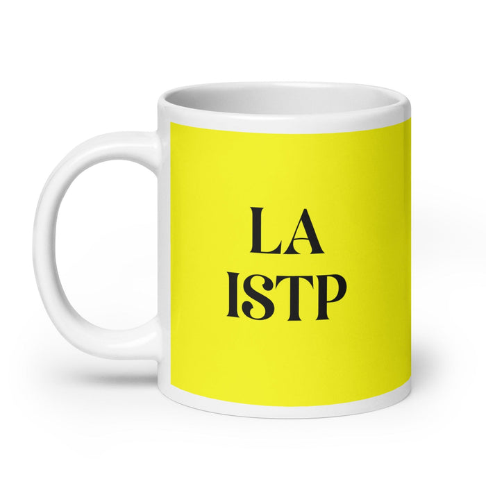 La ISTP The Virtuoso MBTI Personality Funny Home Office Work Coffee Mug Mexican Spanish Pride Gift White Glossy Cup Yellow Card Mug