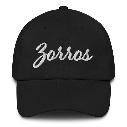 Zorros Embroidered Dad Hat | Fox, Clever, Spirit, Agility, Night Guardian | Z5 Mexicada