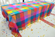 Authentic Mexican Artesenal Table Cover (Home, Kitchen & Party Decorations) 59" x 84" - Alondra's Imports