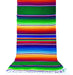 Authentic Mexican Table Runner (Zarape El Camino) 84" X 15" Alondra's Imports Emerald Green / 1 Pack (Save 0%)