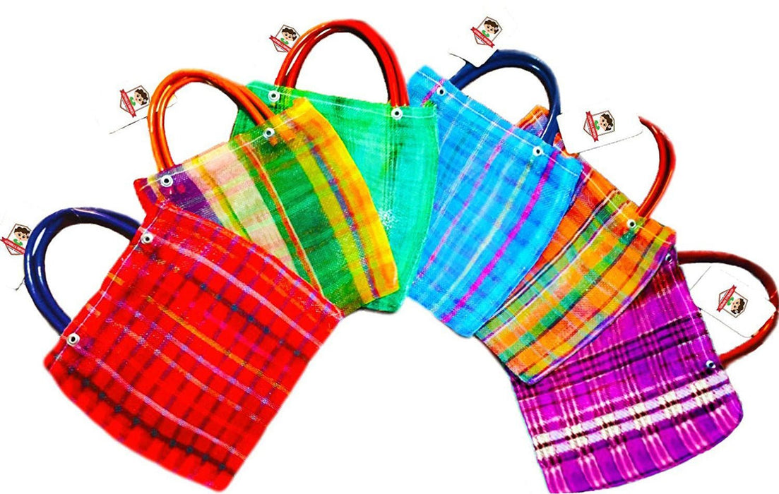 5 Pack Mini Mexican Assorted Loteria ASA Fina Bags: Charming Gift Bags,  Party Favors, and Decorative Accessories