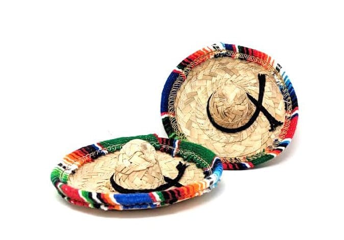 Authentic Mini Mexican Sombrero Party Favors Alondra's Imports