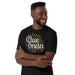 Chill Vibes Calligraphy Tee - Qué Onda Friendly Greeting Premium Tee Mexicada