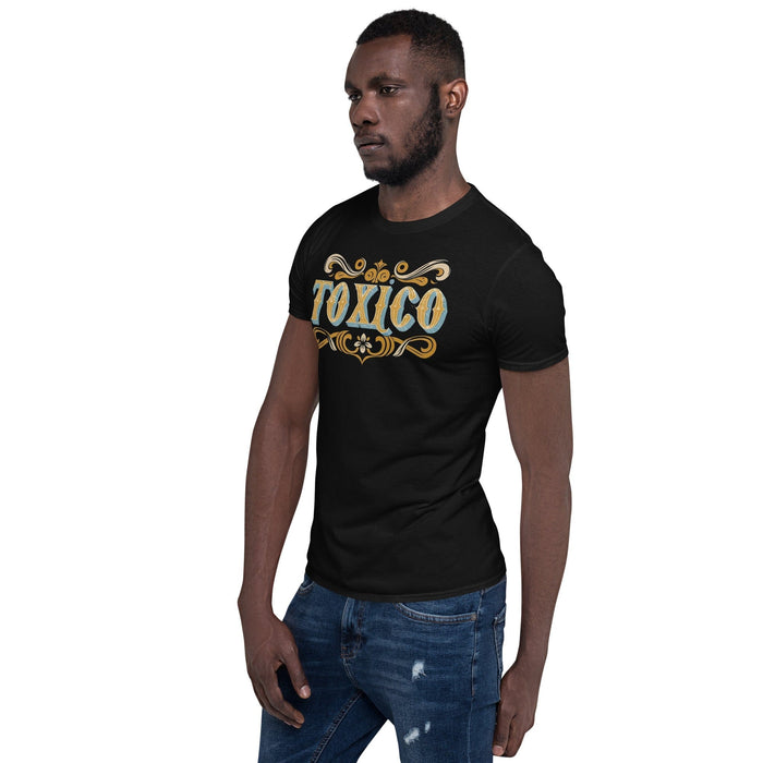 Toxico Urban Vintage Emblem Tee - Bold Toxico Street Style Premium Statement Shirt Mexicada