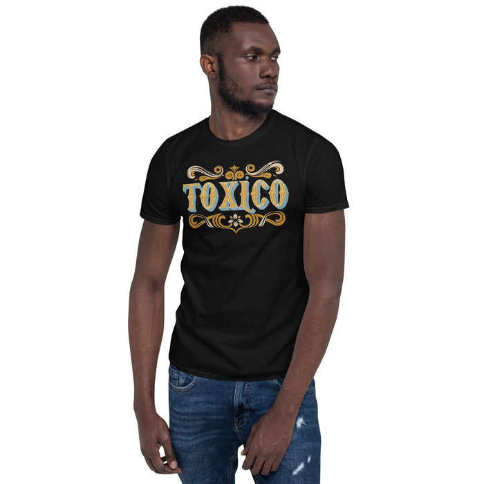 Toxico Urban Vintage Emblem Tee - Bold Toxico Street Style Premium Statement Shirt Mexicada S