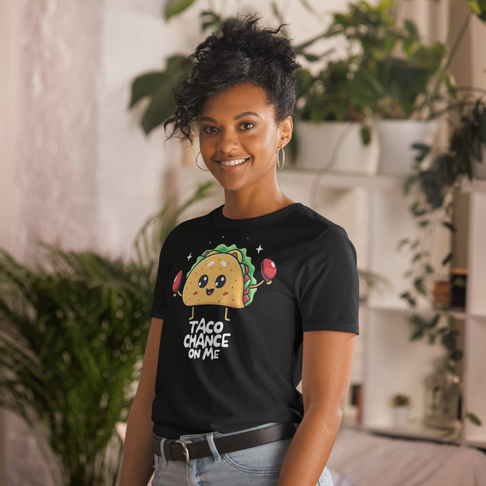 Taco Chance On Me Adorable Playful Taco Puns Premium Tee Mexicada